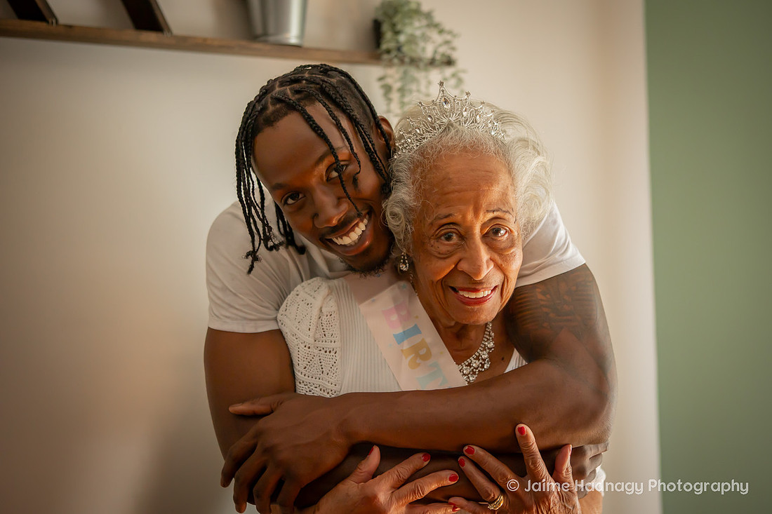 90th Birthday Family Photoshoot Indoors and Outdoors | Asheville Family Photographer