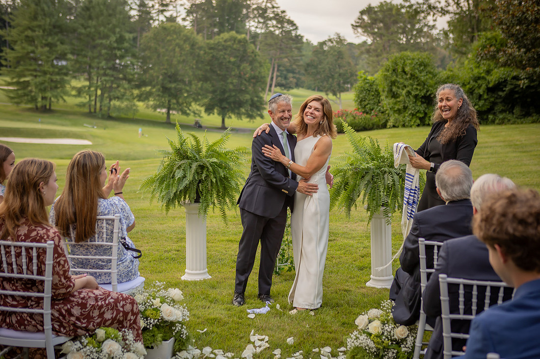 Happy Jewish Wedding in Asheville | Photographer
