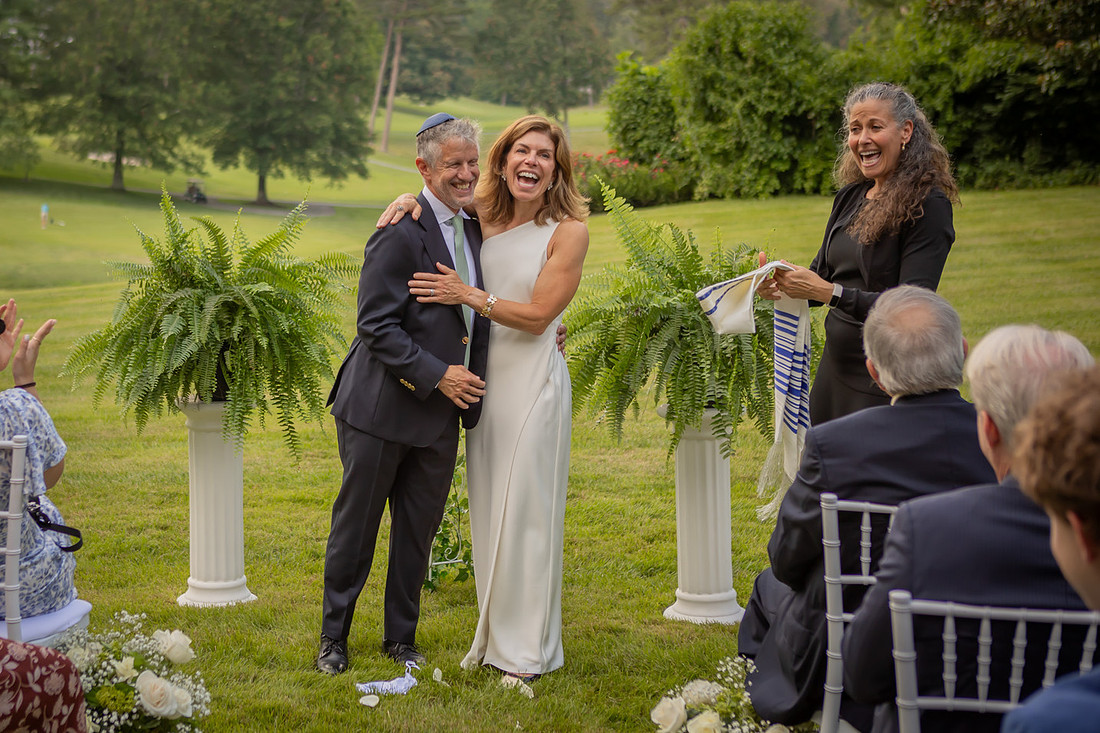 Happy Jewish Wedding in Asheville | Photographer