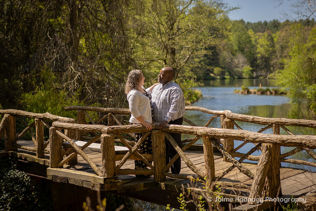 Couples Photos at the Biltmore with Azaleas IN Bloom