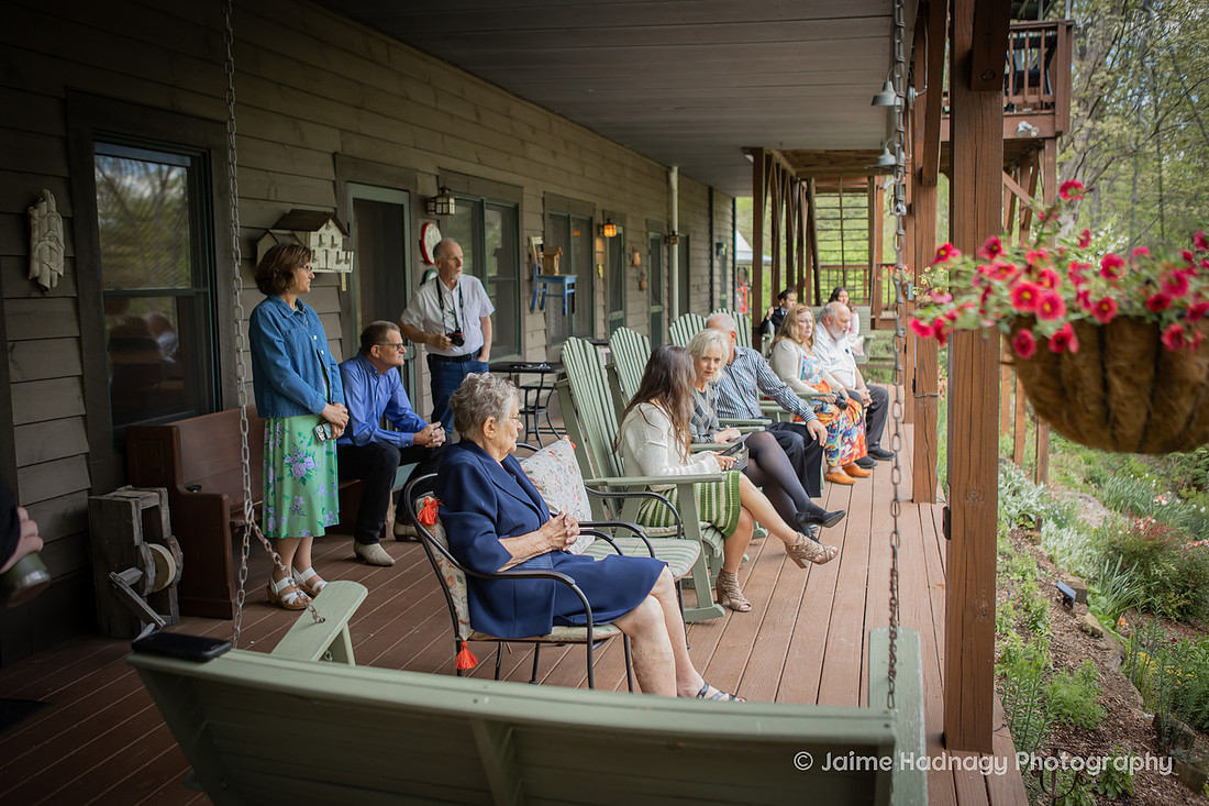 Wedding Portraits at Bent Creek Lodge | Asheville Elopement Photographer