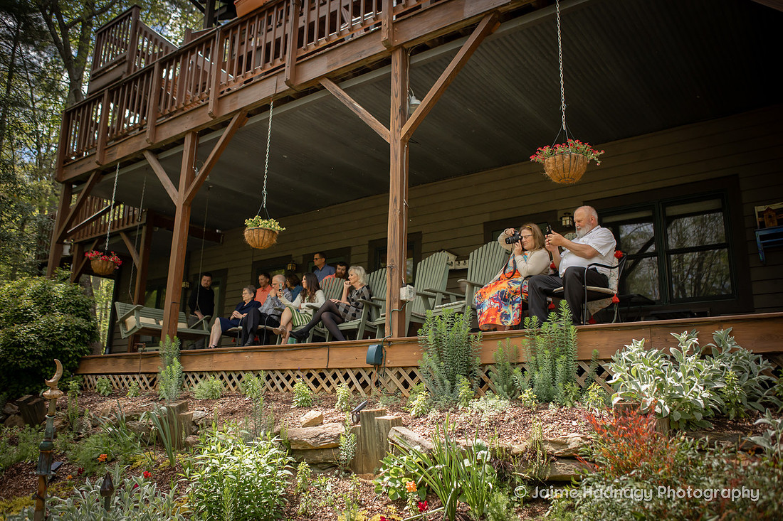 Wedding Portraits at Bent Creek Lodge | Asheville Elopement Photographer