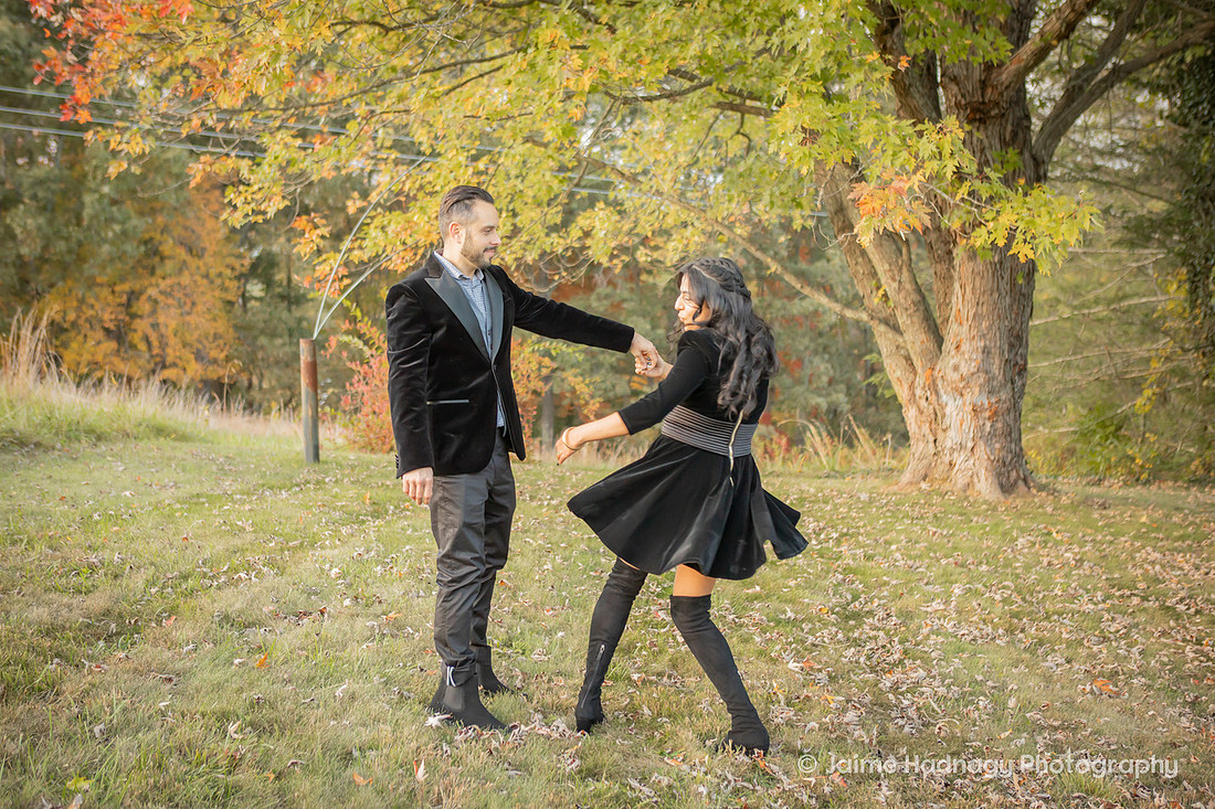 Bride and Groom Elopement in Black | Asheville Wedding Photographer