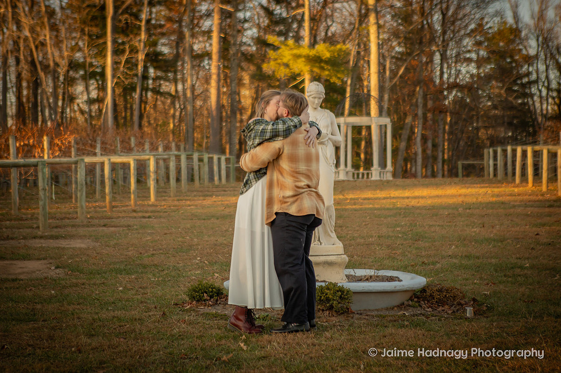 Vineyard Proposal Photography | Asheville Engagement Photographer