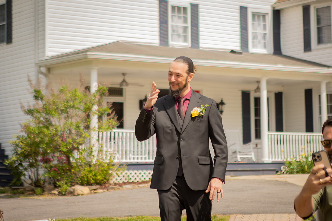 Outdoor Wedding Ceremony Photographer Asheville