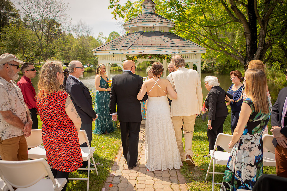 Outdoor Wedding Ceremony Photographer Asheville