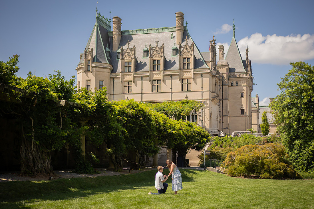 Biltmore Estate Proposal Photography
