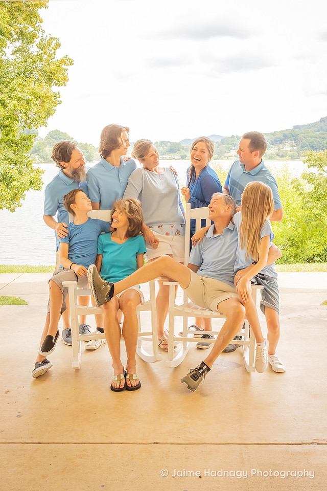 Family Reunion Photos at Lake Junaluska