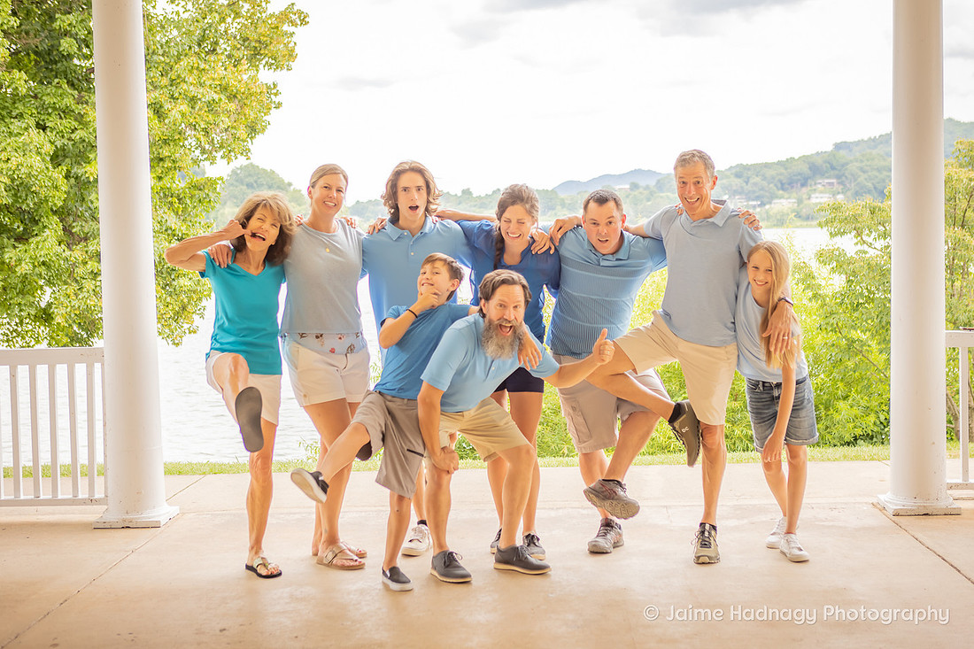 Family Reunion Photos at Lake Junaluska