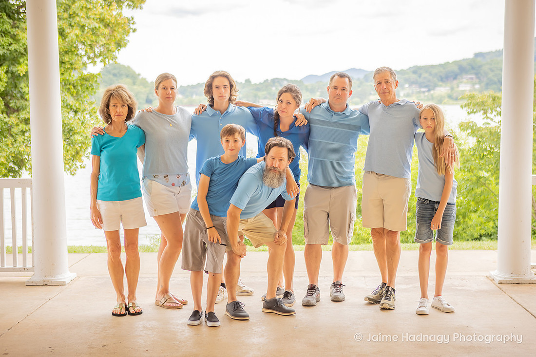 Family Reunion Photos at Lake Junaluska
