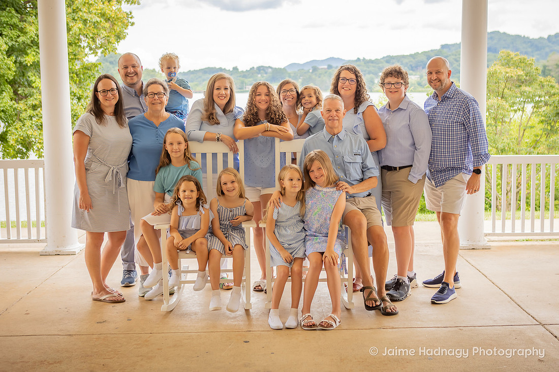 Family Reunion Photos at Lake Junaluska