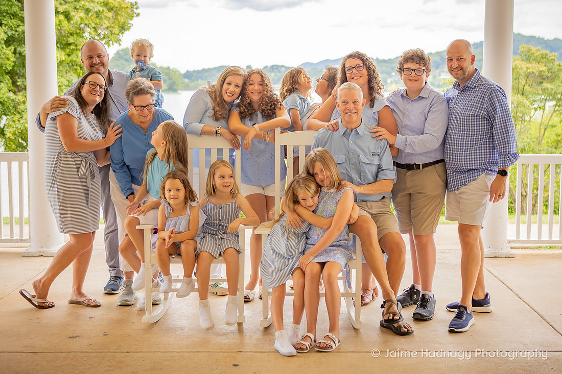 Family Reunion Photos at Lake Junaluska