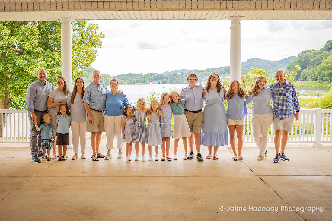 Family Photos at Lake Junaluska
