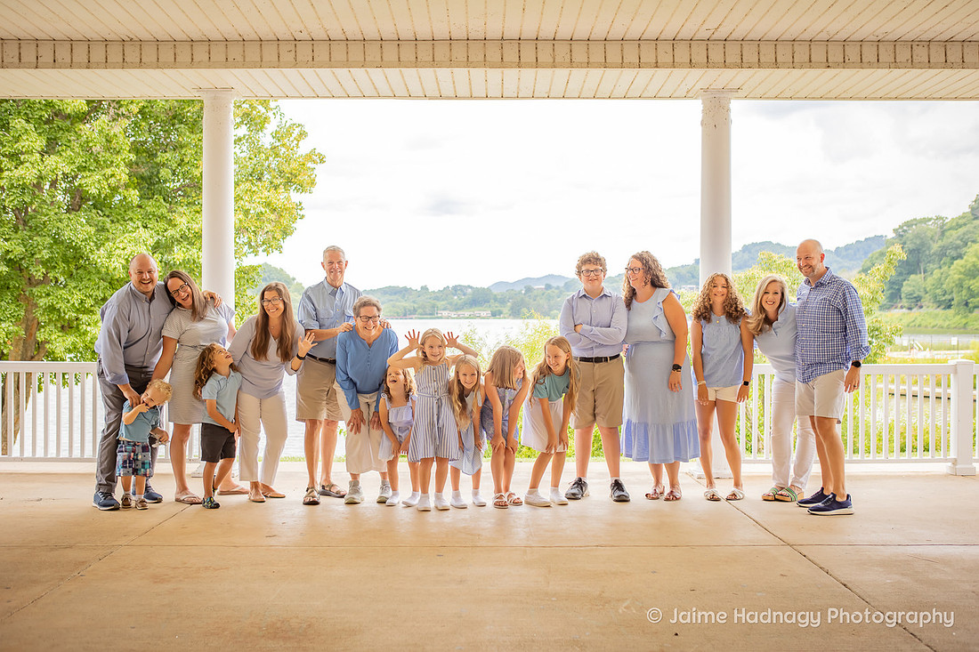 Family Photos at Lake Junaluska