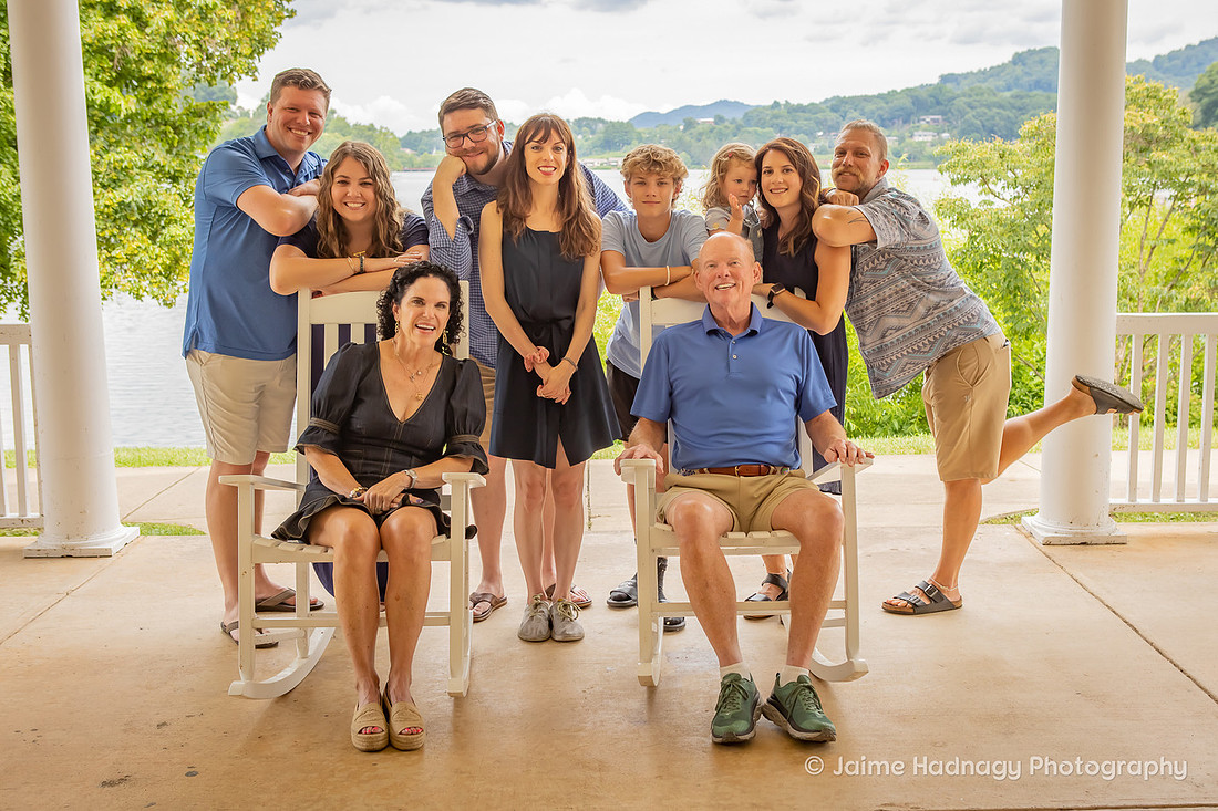 Family Photos at Lake Junaluska