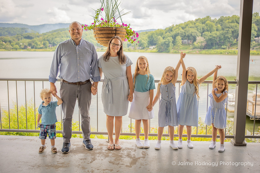 Family Party at Lake Junaluska | Asheville Photographer