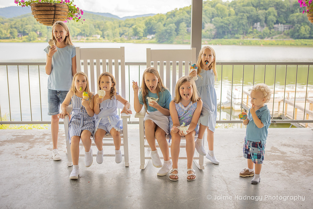 Ice Cream Family Party Photography
