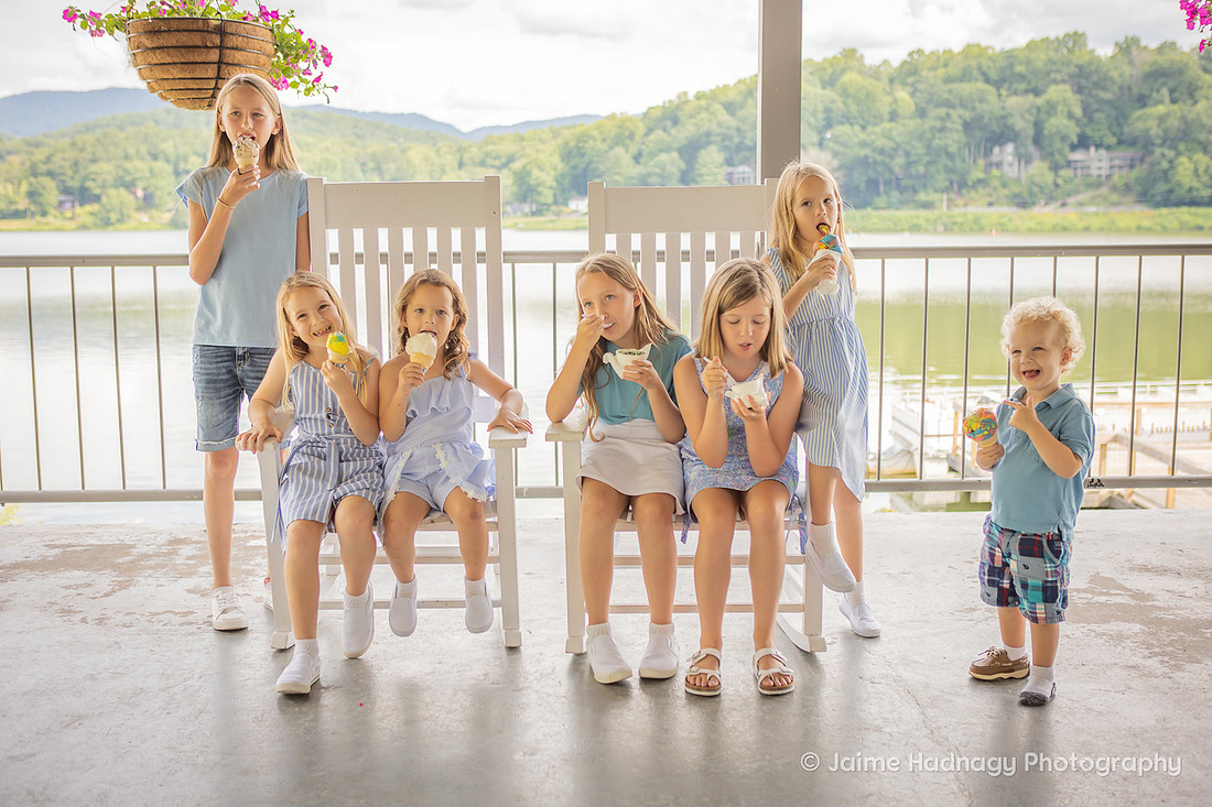 Ice Cream Family Party Photography