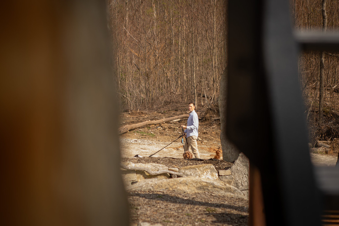 Surprise Proposal at Raven Rock Mountain in Hendersonville, NC | Engagement Photographer