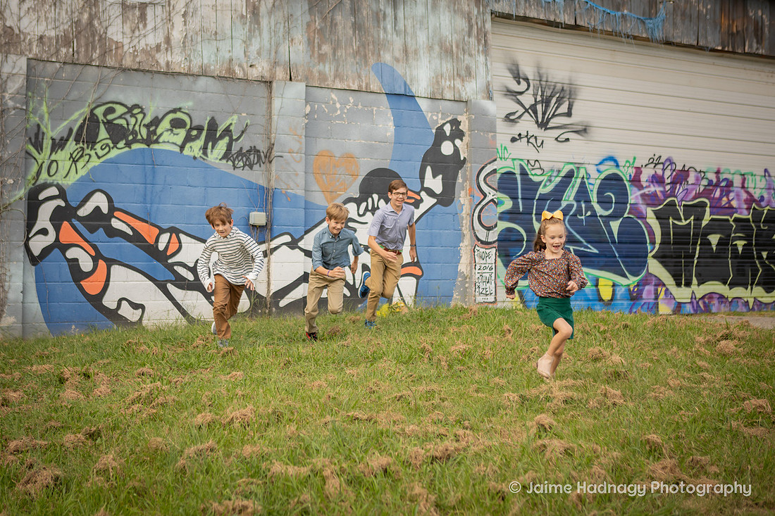 Super Fun Family Photos | Asheville Photogrpaher