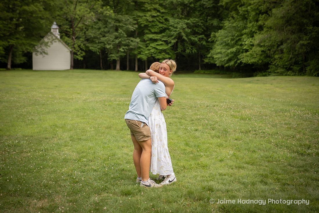 Engagement Photography at Palmer Chapel | Asheville Proposal Photographer