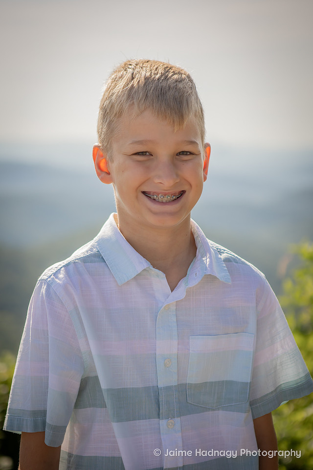 Asheville Children's Portraits in the Mountains