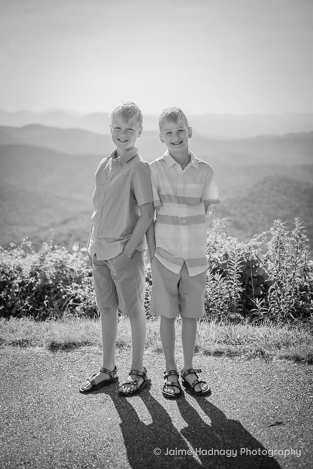 Asheville Children's Portraits in the Mountains
