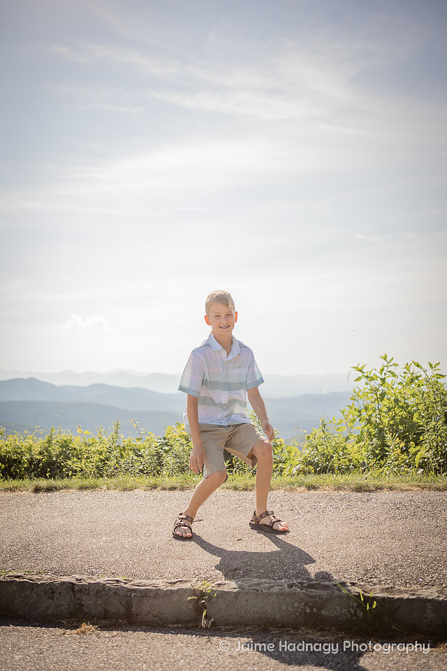Asheville Children's Portraits in the Mountains