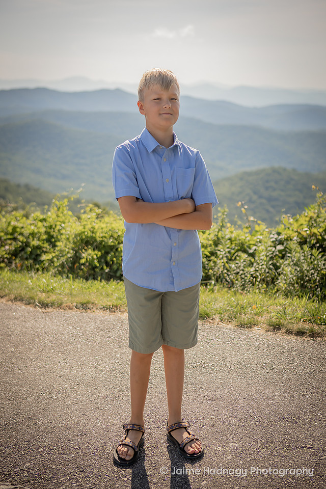 Asheville Children's Portraits in the Mountains