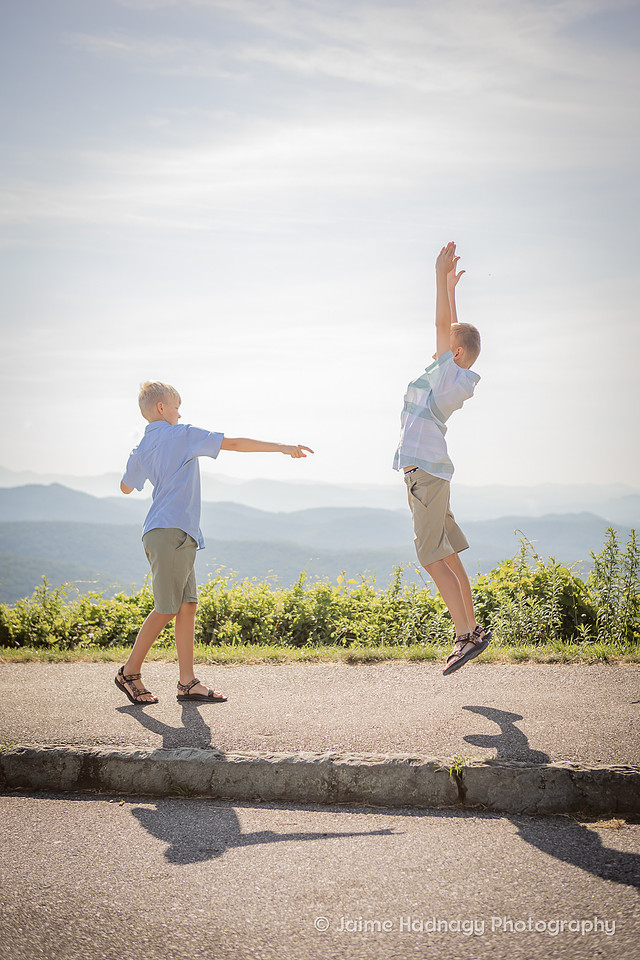 Asheville Children's Portraits in the Mountains