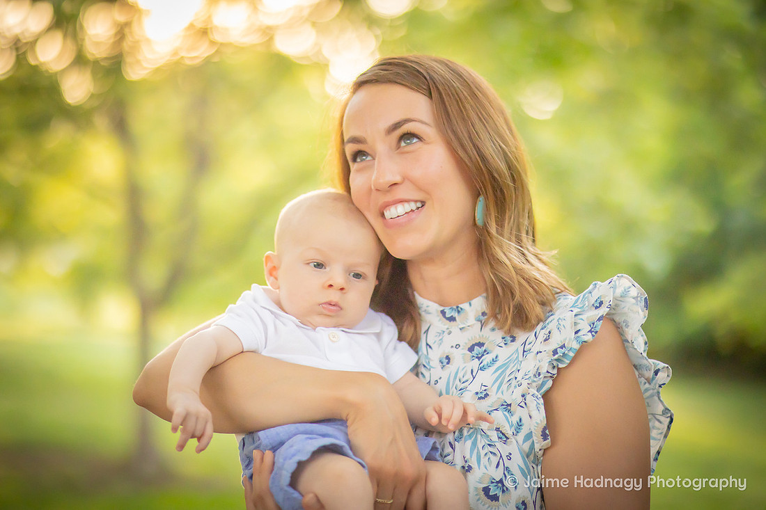 Family Photos with Newborn Baby | Infant Photographer