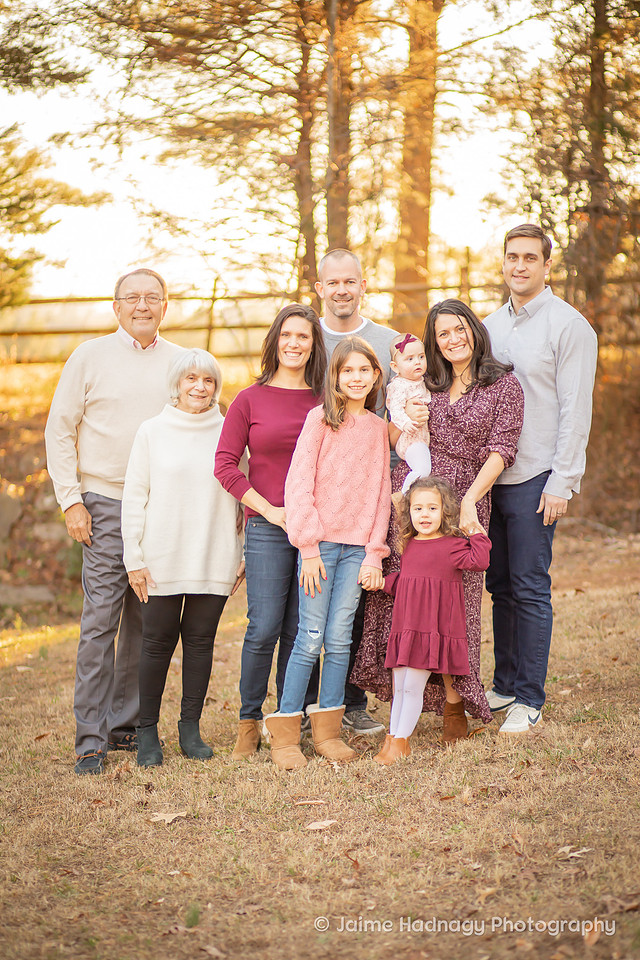 Extended Family Photo Session With Grandparents and Grandkids | Asheville Photographer