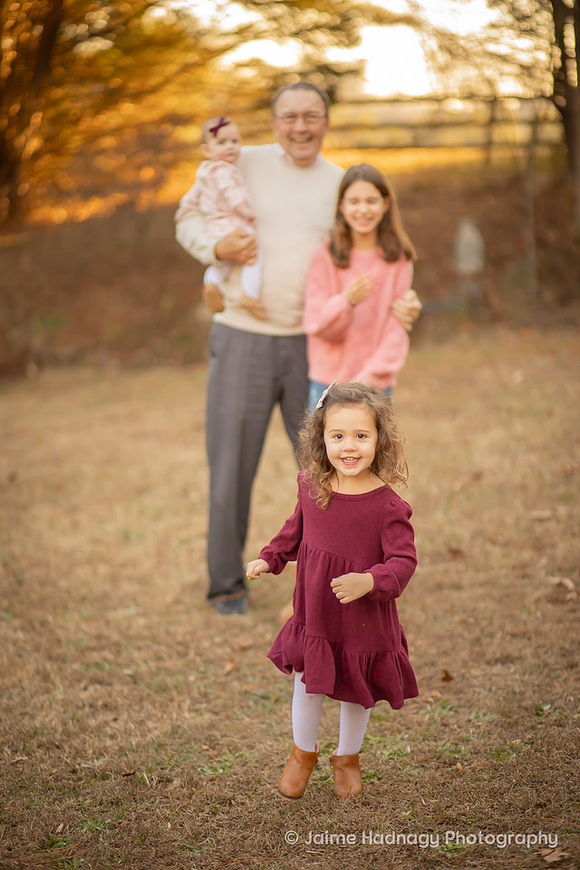 Extended Family Photo Session With Grandparents and Grandkids | Asheville Photographer