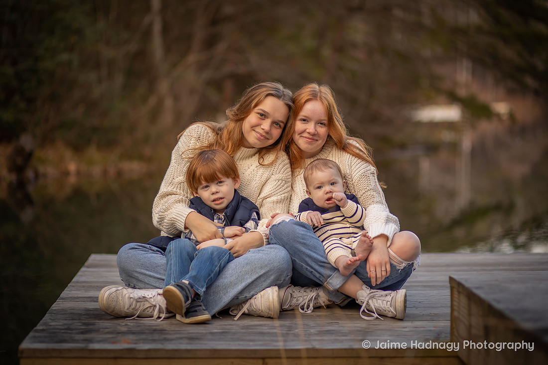 Asheville Family Photos at AirBNB