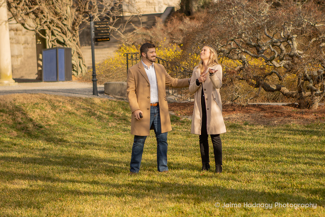 Surprise Proposal Photoshoot at The Biltmore Estate | Asheville Photographer