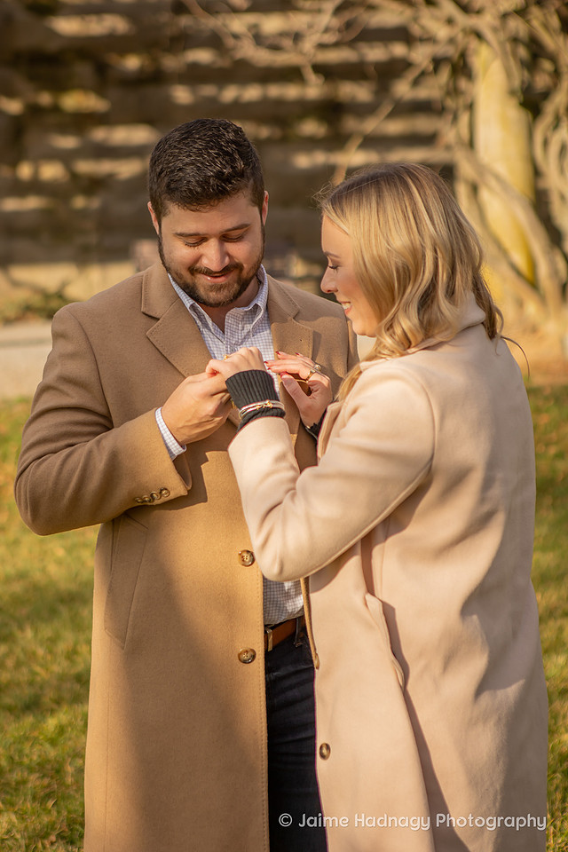 Proposal and Engagement Photos at Biltmore Estate | Asheville Photographer