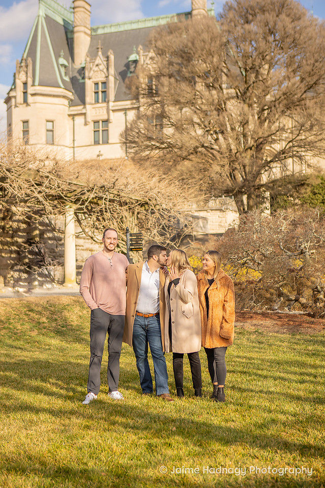Proposal and Engagement Photos at Biltmore Estate | Asheville Photographer
