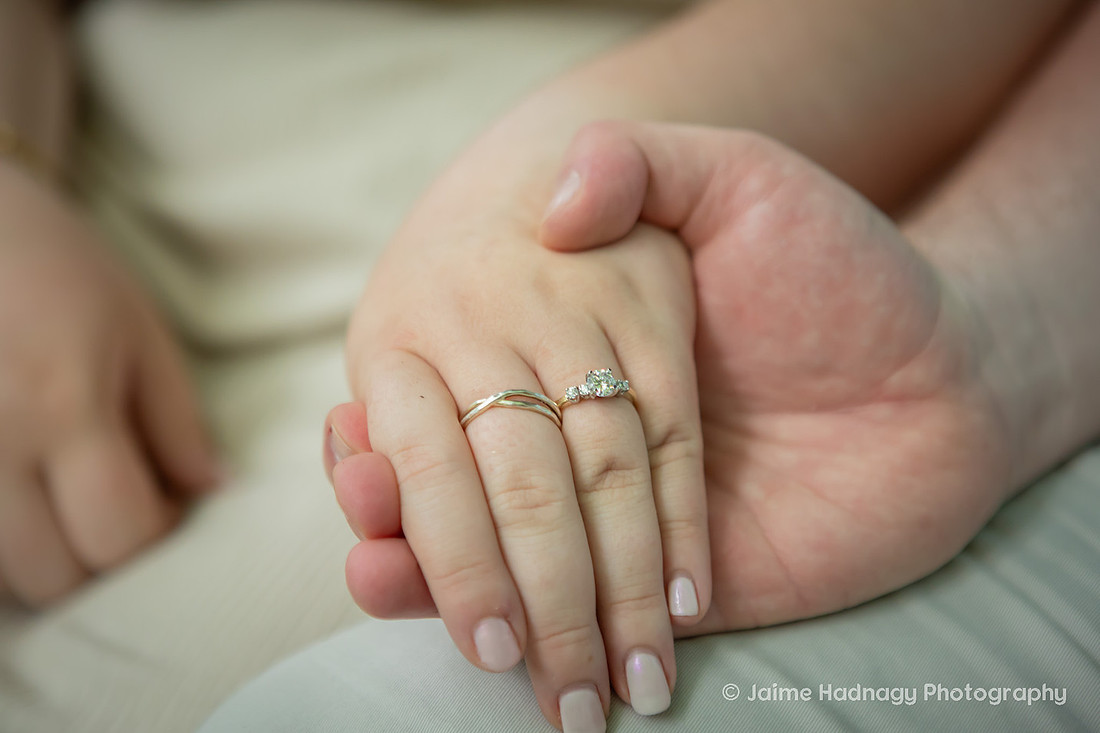 Proposal Photography at a Gazebo in the Forest | Black Mountain NC Photographer