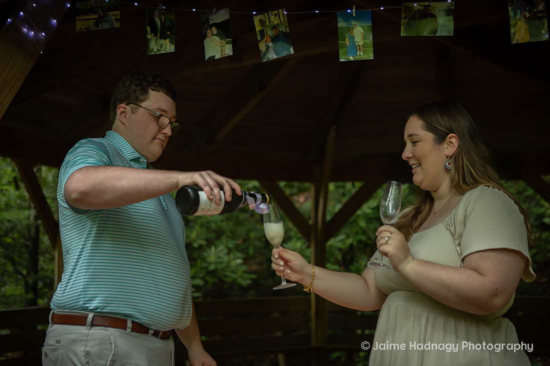 Engagement Photography in the Forest | Black Mountain NC Proposal