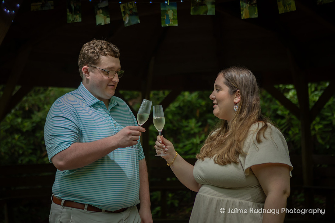 Engagement Photography in the Forest | Black Mountain NC Proposal