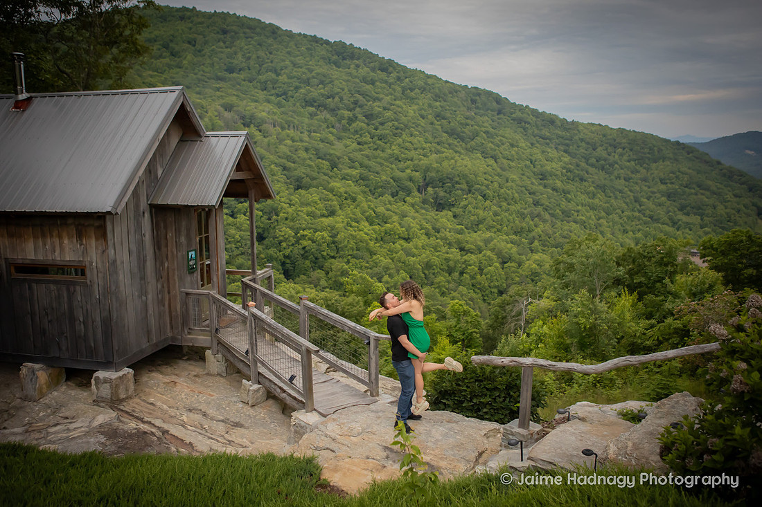 Epic Proposal at Raven Rock | Fletcher Engagement Photographer