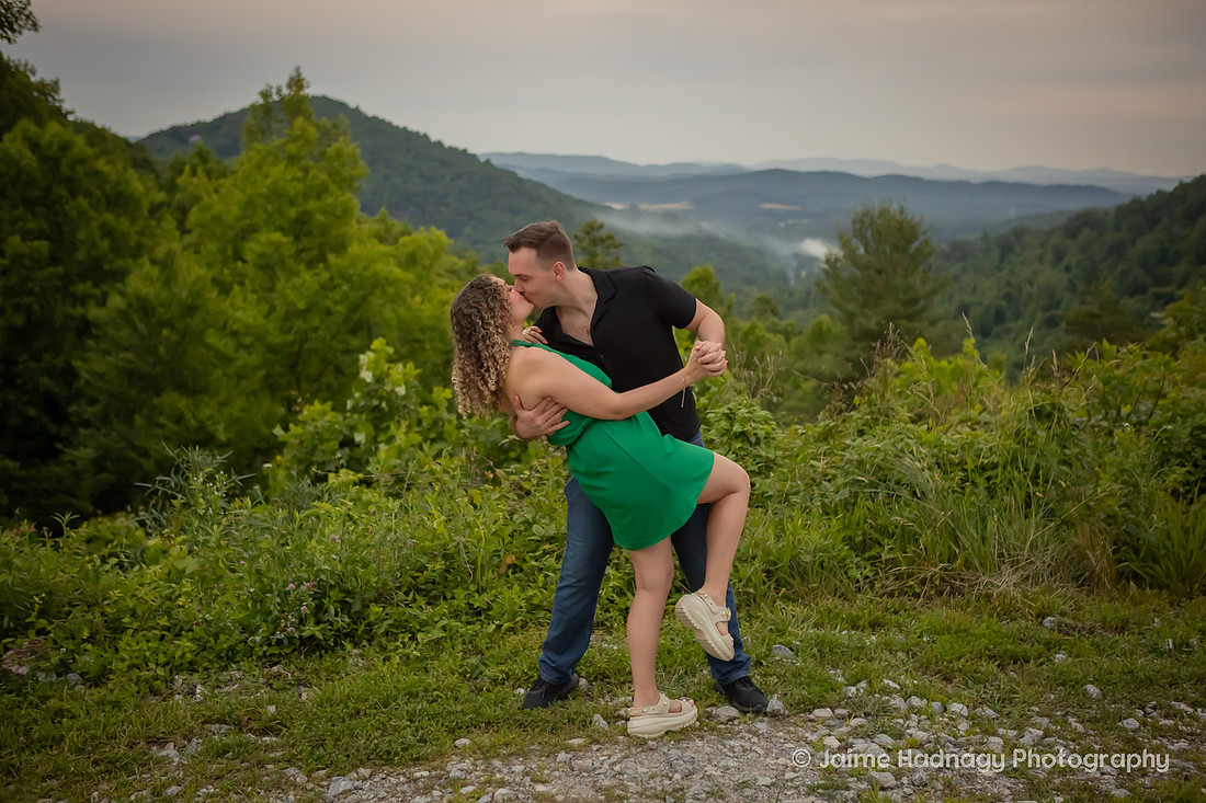 Epic Proposal at Raven Rock | Fletcher Engagement Photographer