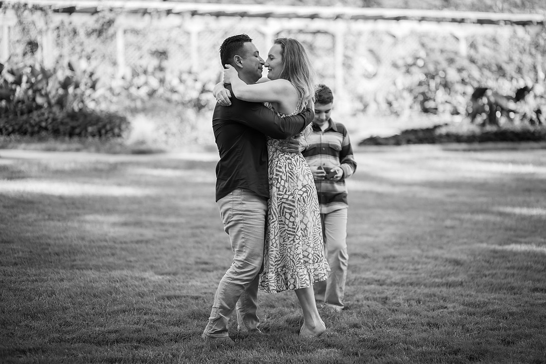Proposal in the Walled Gardens at the Biltmore Estate | Asheville Engagement Photographer