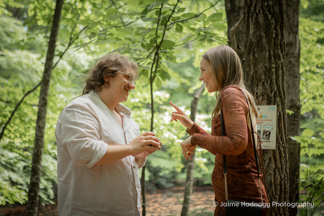 Forest Proposal in Montreat Black Mountain NC | Engagement Photographer