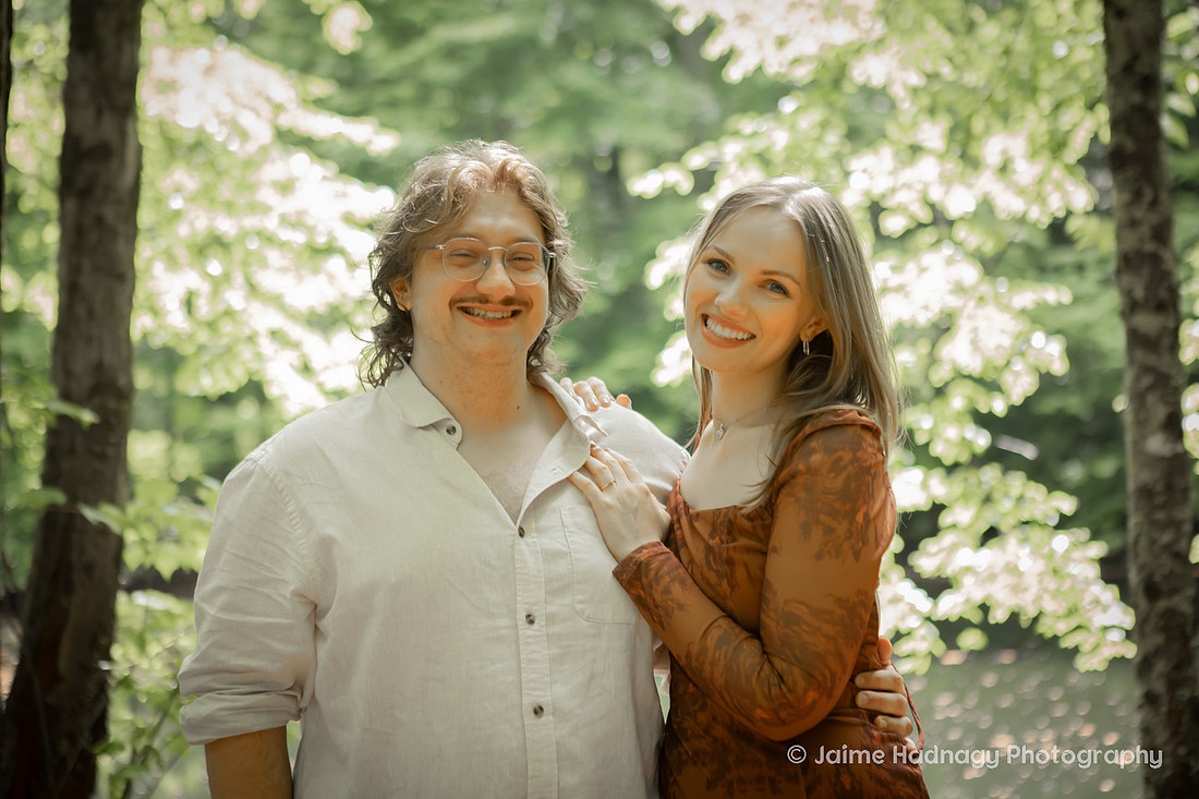 Double Surprise Proposal in the Forest | Asheville Engagement Photographer