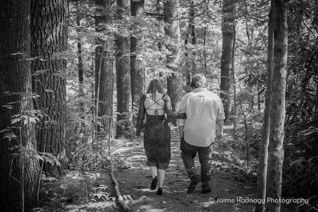 Double Engagement in Black Mountain NC | Asheville Proposal Photographer