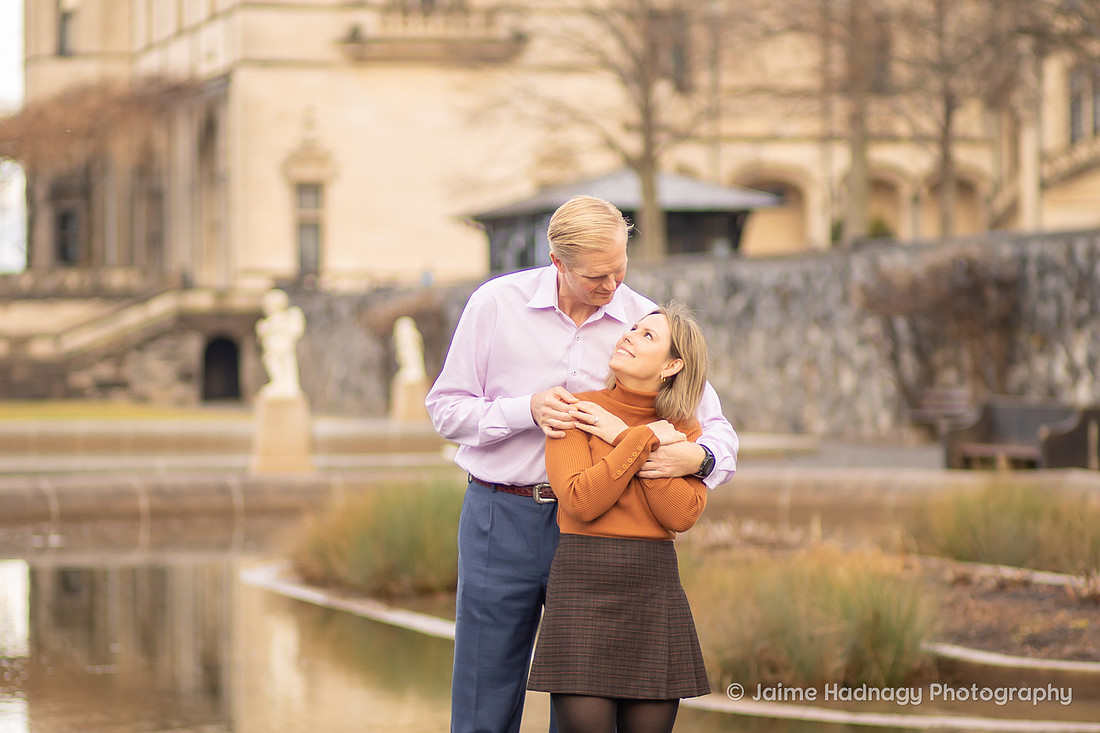 Beautiful Engagement Photos at Biltmore Estate in Asheville, NC