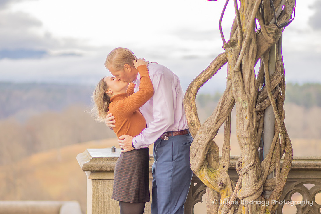 Beautiful Engagement Photos at Biltmore Estate in Asheville, NC