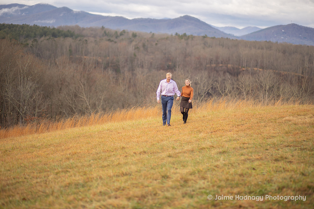 Couples photos in Asheville at The Biltmore House | Engagement Photographer