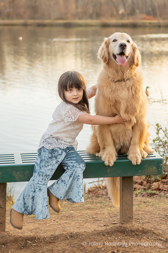 Outdoor Family Photography at Owen Park In Asheville with Dog